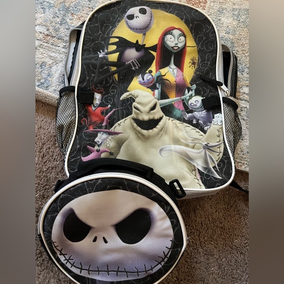 Disney The  Nightmare before Christmas large  Backpack‎ - Picture 1 of 6